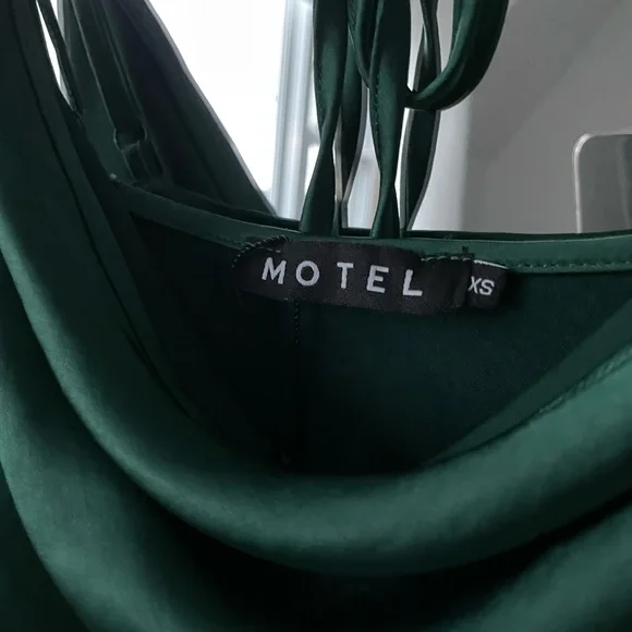 Motel Rocks Satin Slip Dress - Picture 2 of 6